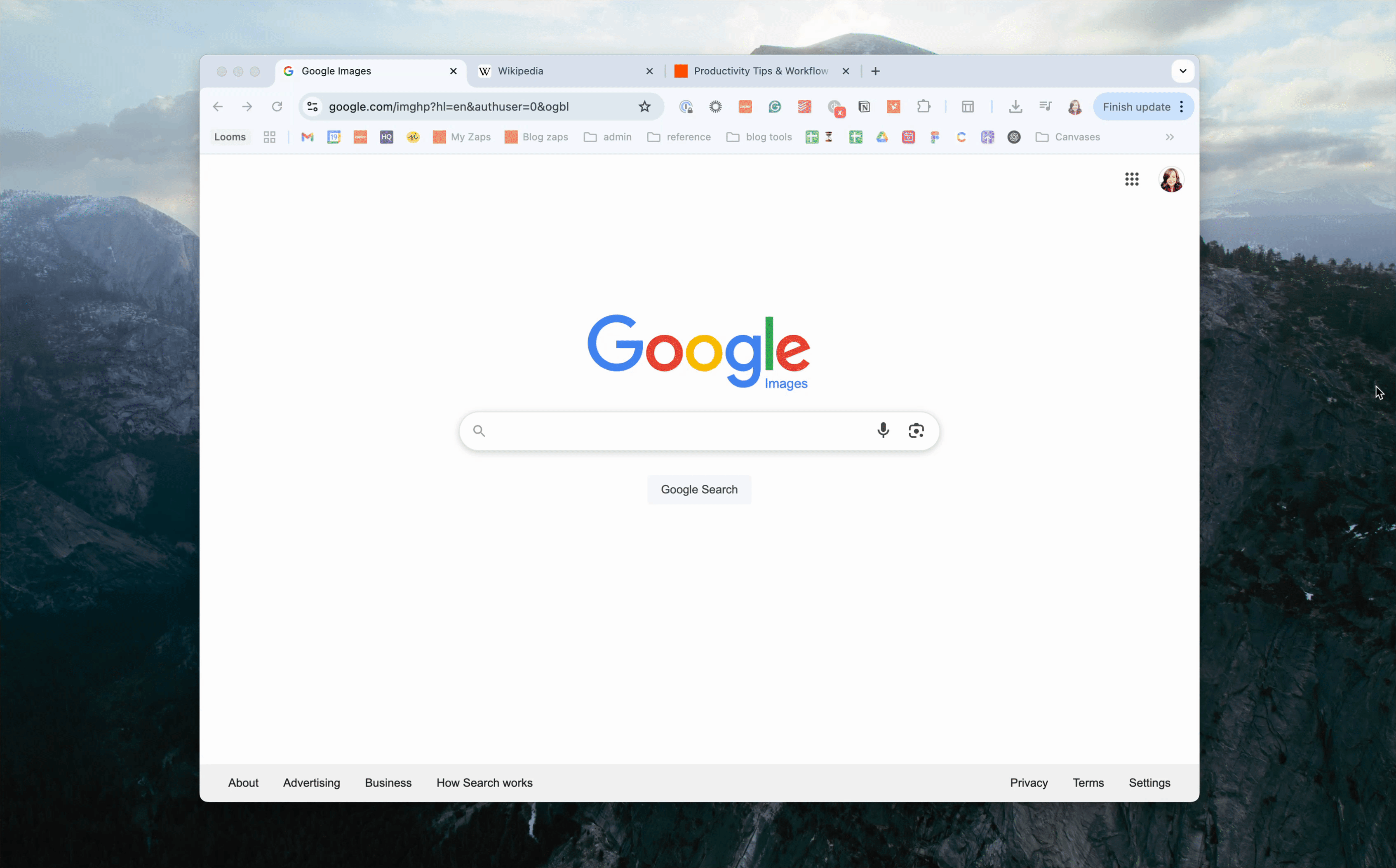 Switching tabs in Mac