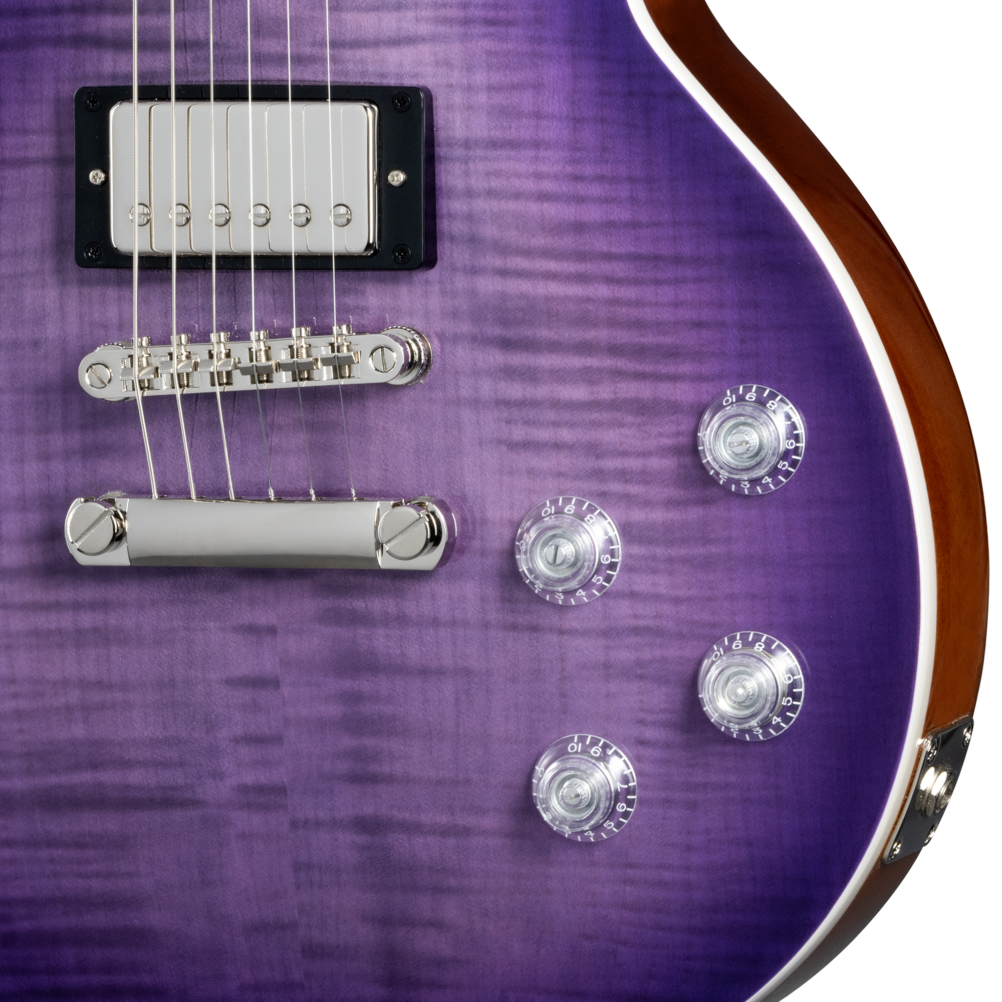 【極美品】Epiphone Les Paul Standard Purple Epiphone Les Paul Modern Figured Electric Guitar - Purple