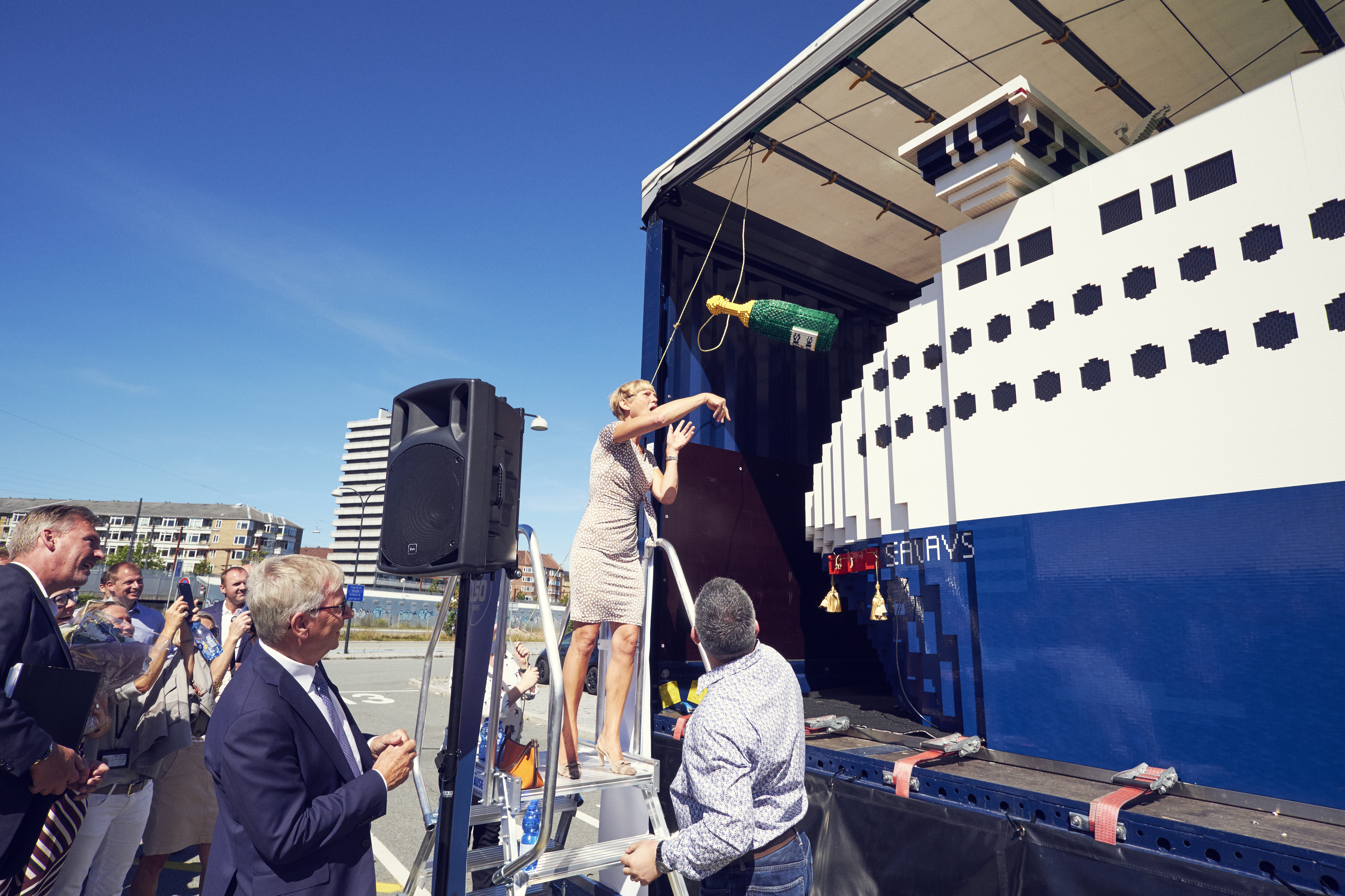 DFDS LEGO Ship 009 (T-126) Christening