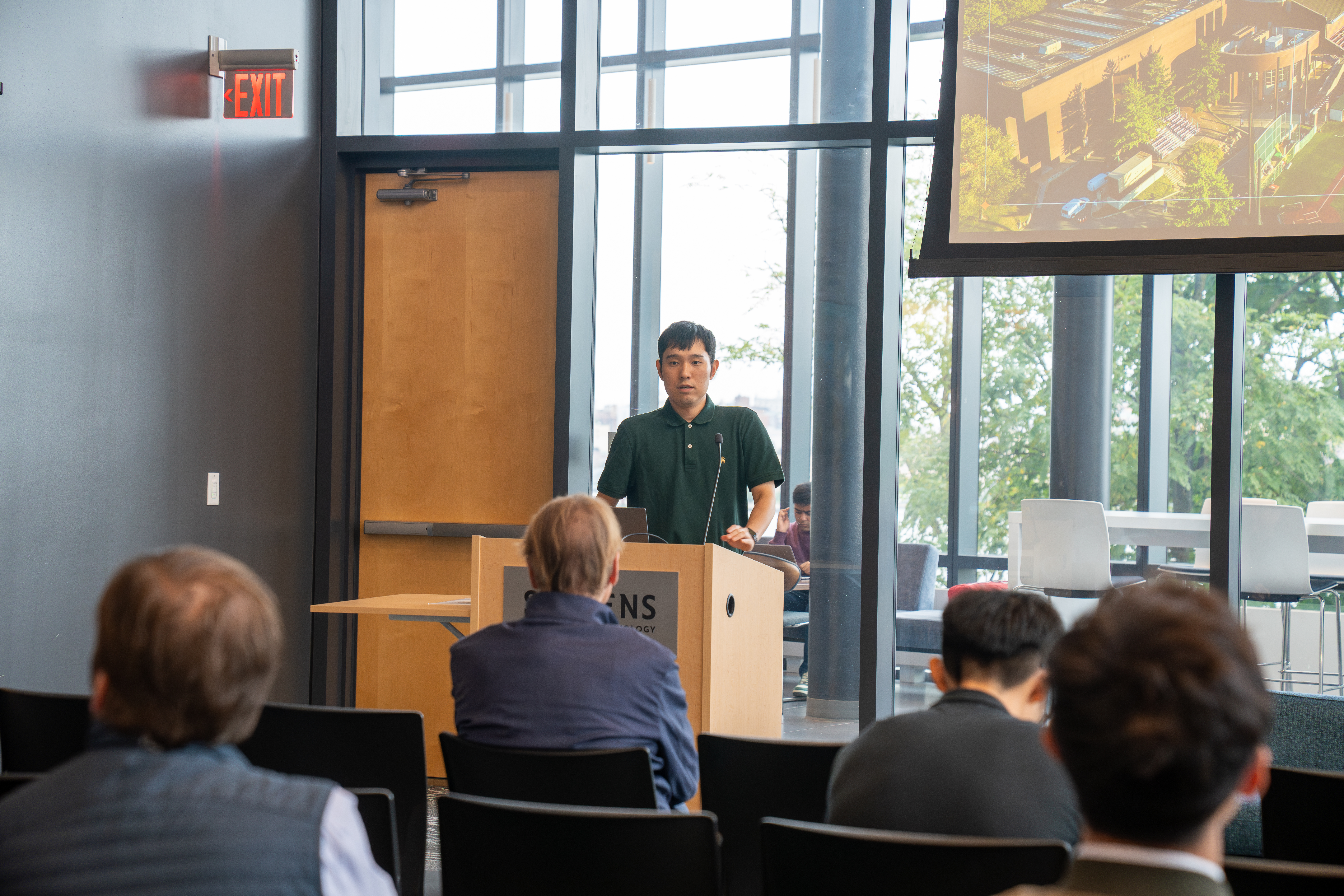 Stevens Ph.D. student Dong Woo Kim