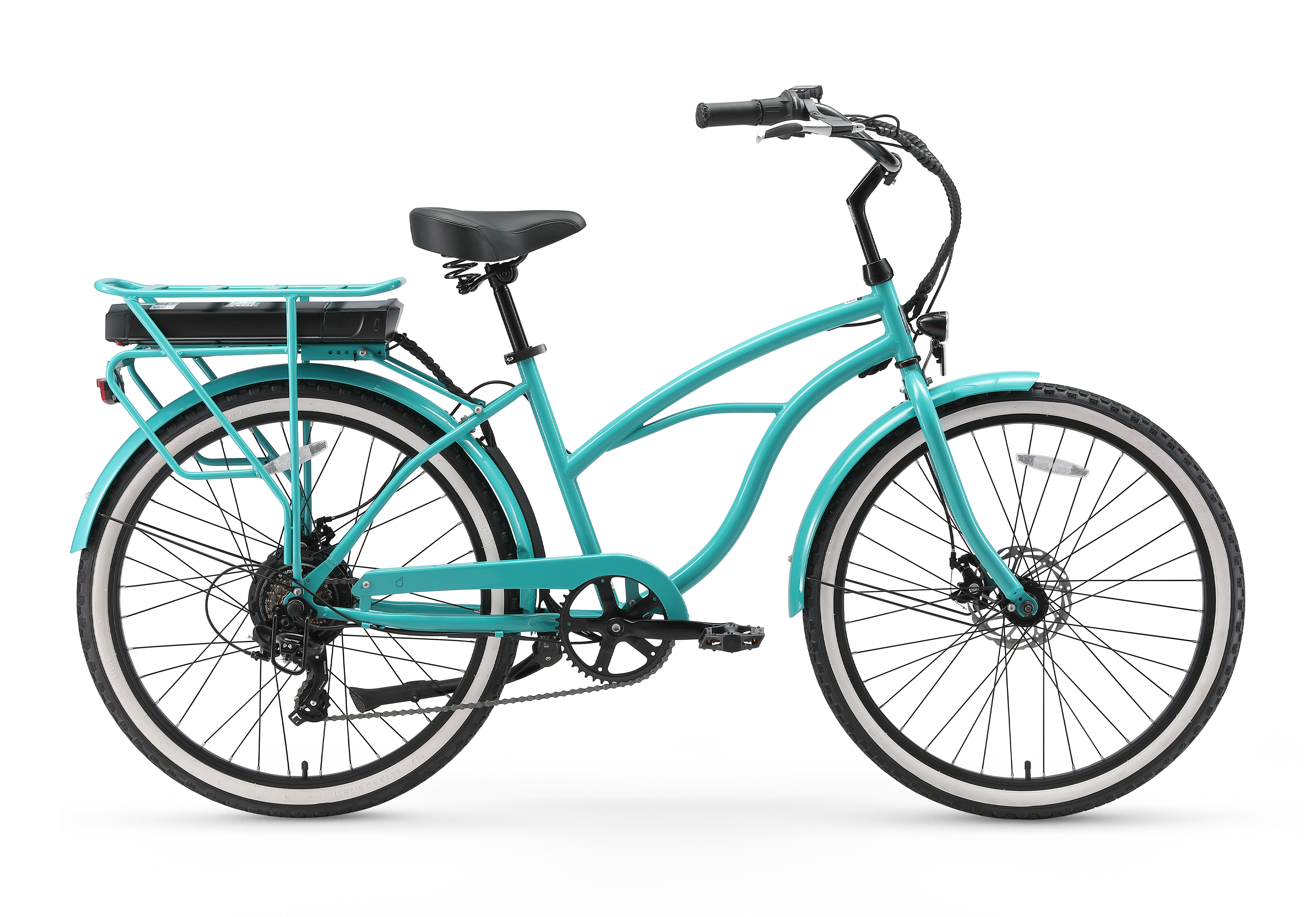 Women's Sixthreezero Electric Beach Cruiser Bike - 26