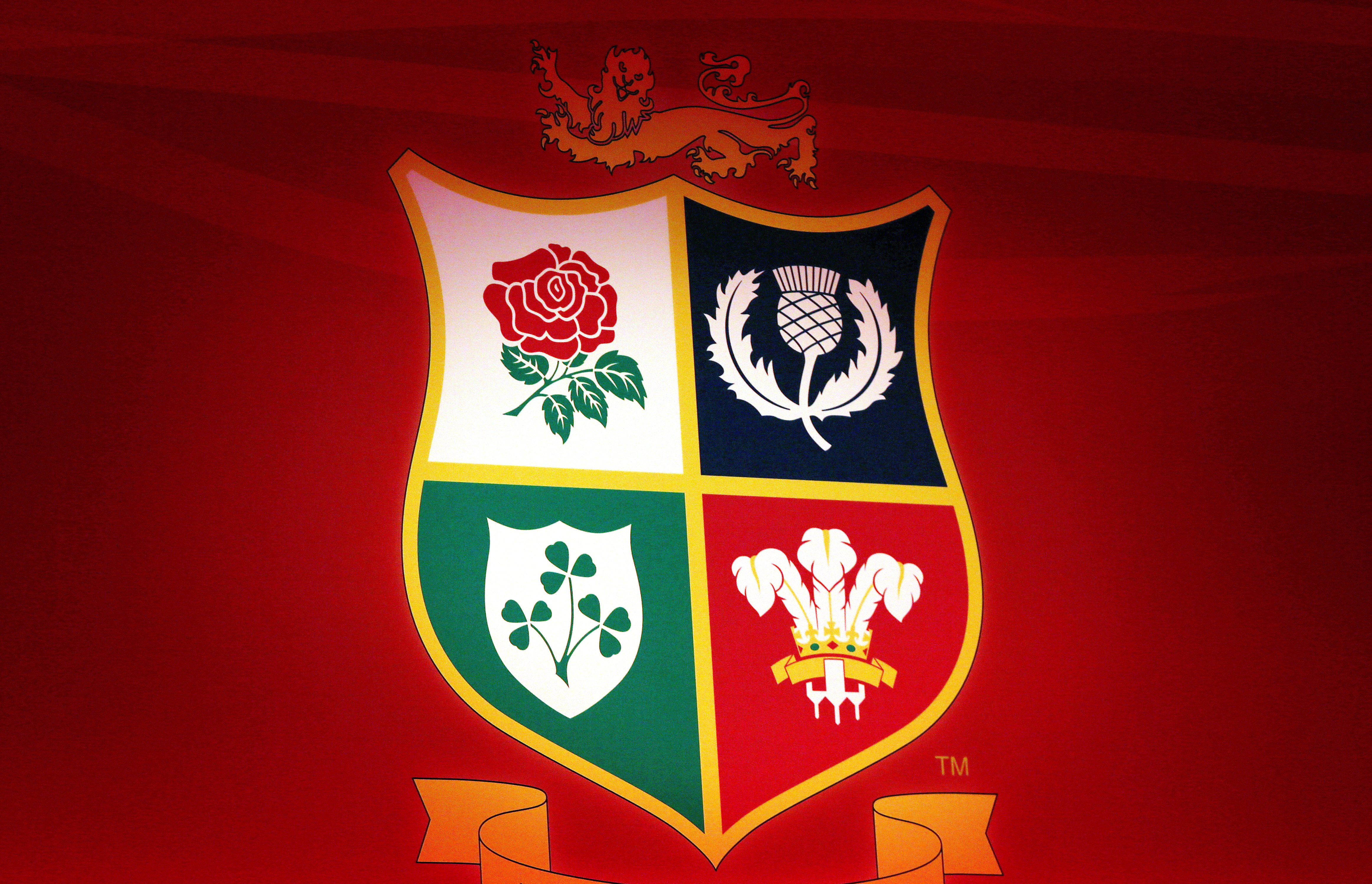 The British and Irish Lions logo. 