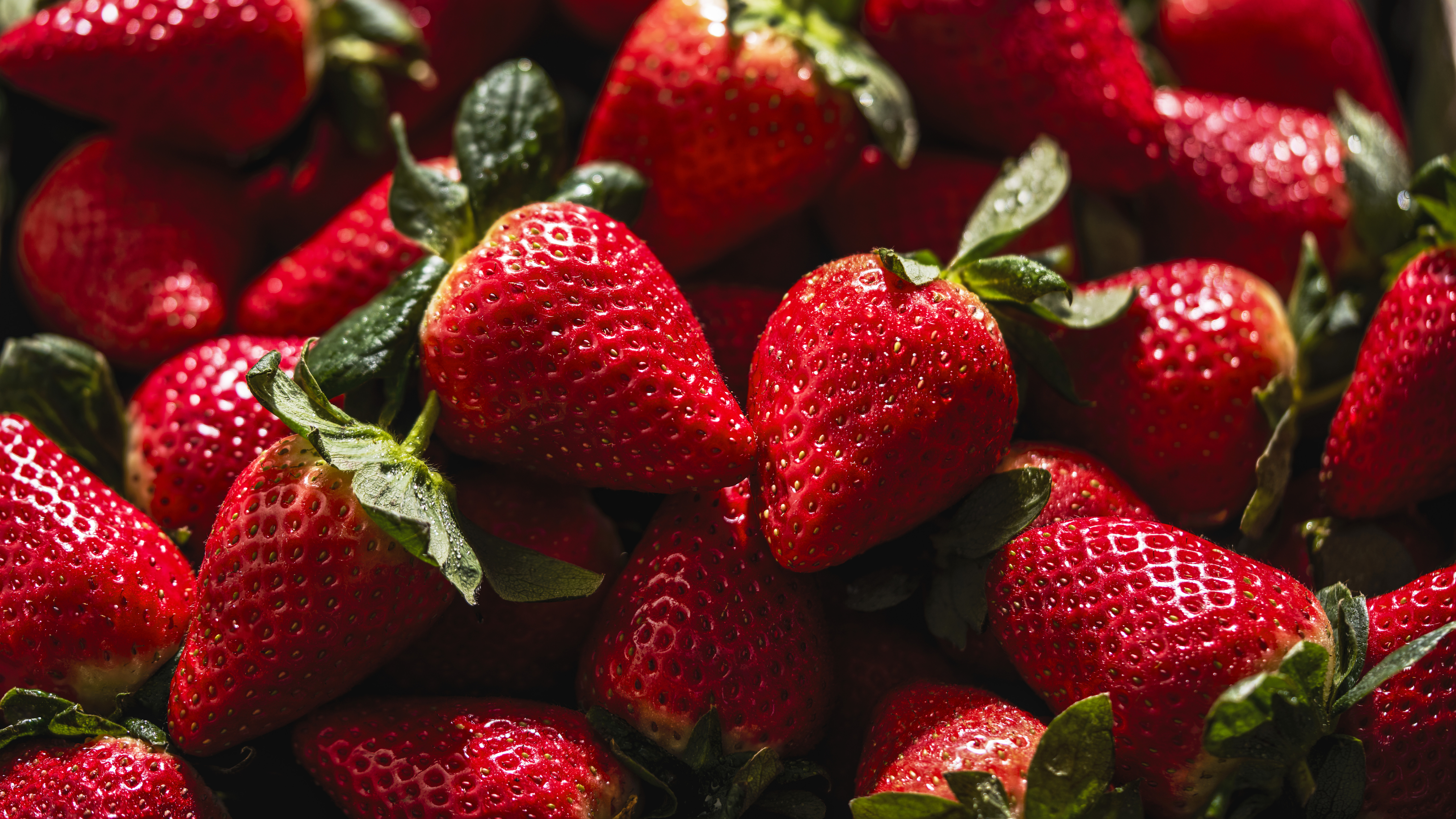 Close up of strawberries