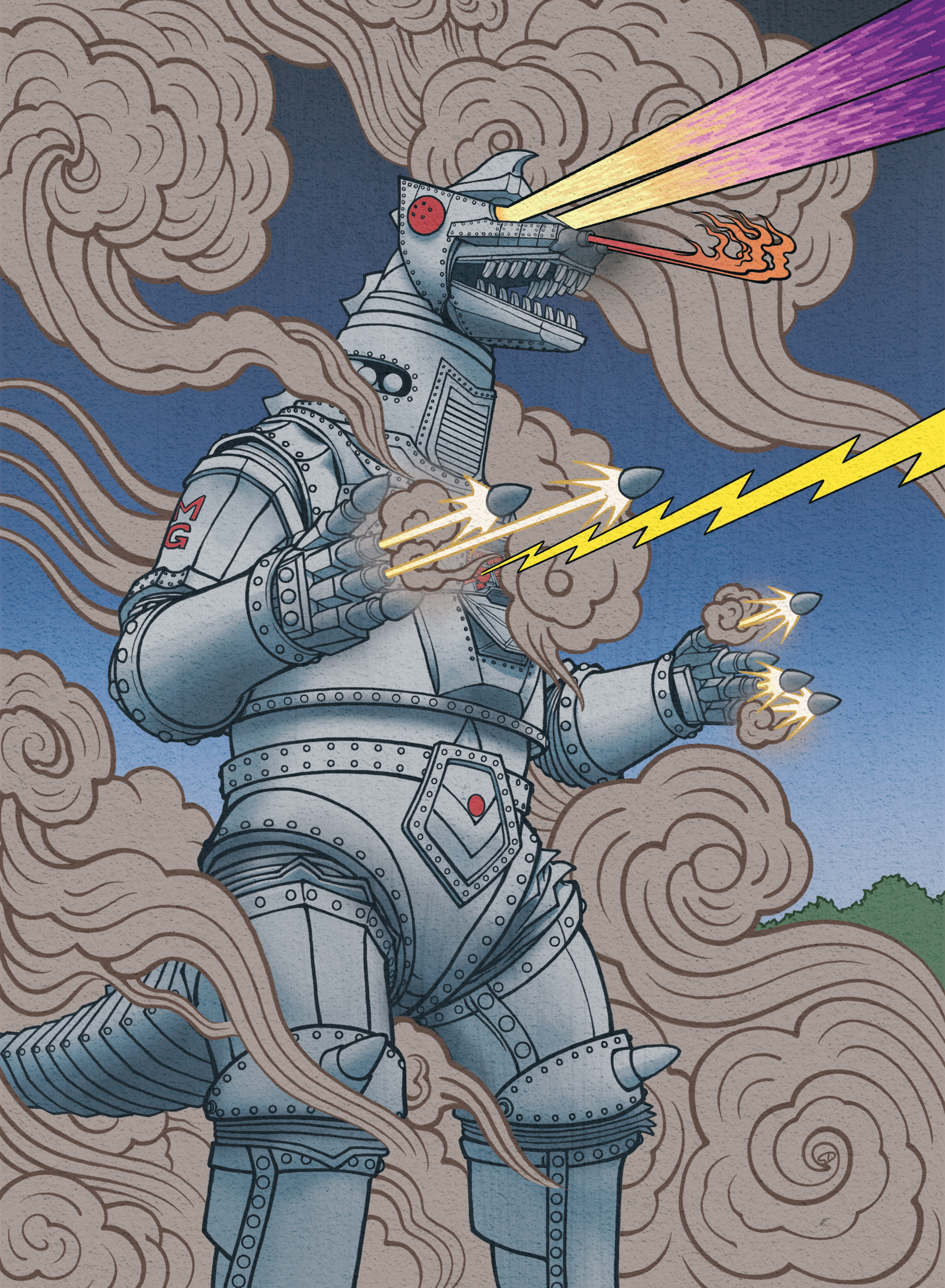 Mecha Godzilla art