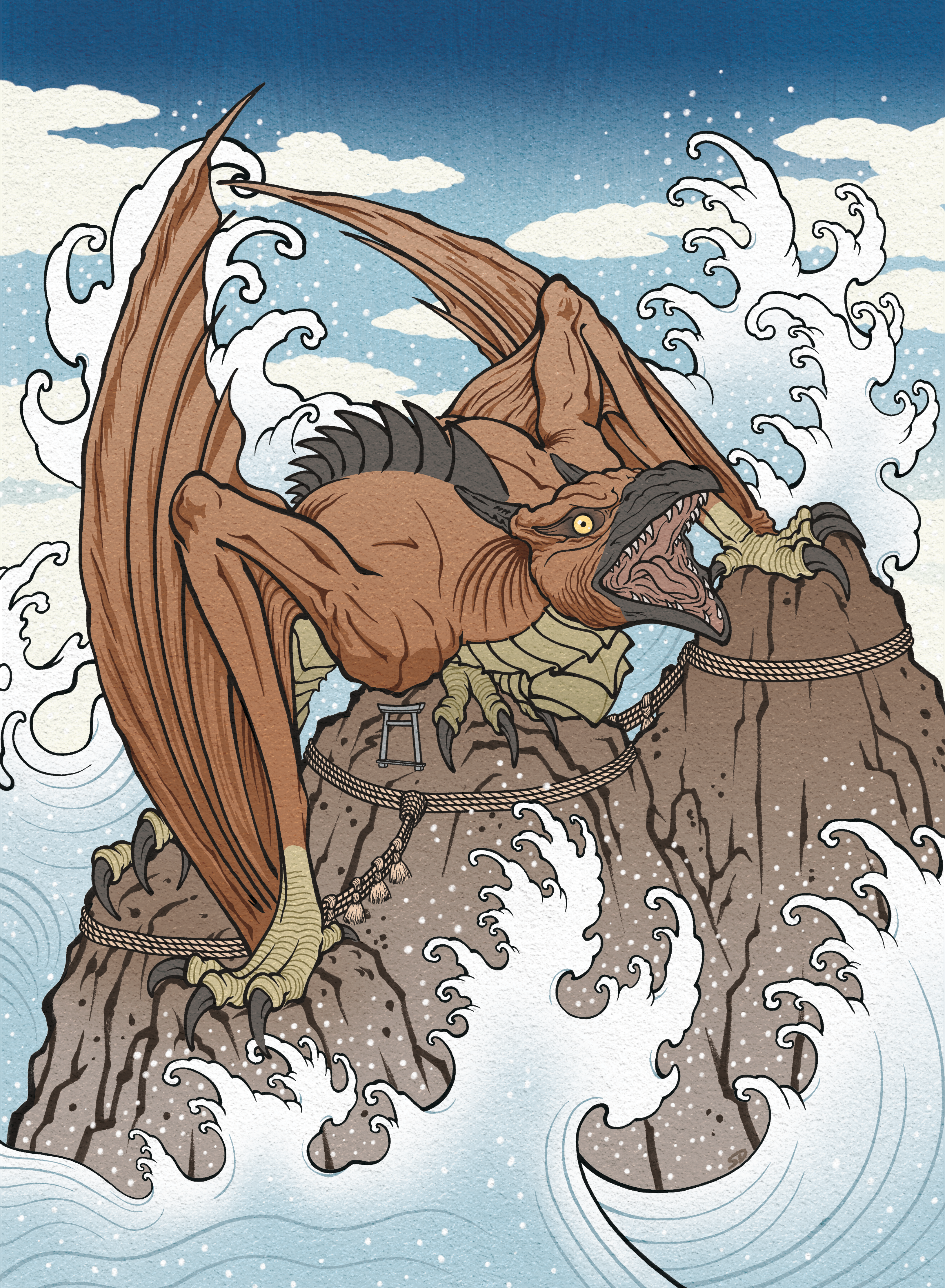 Rodan art