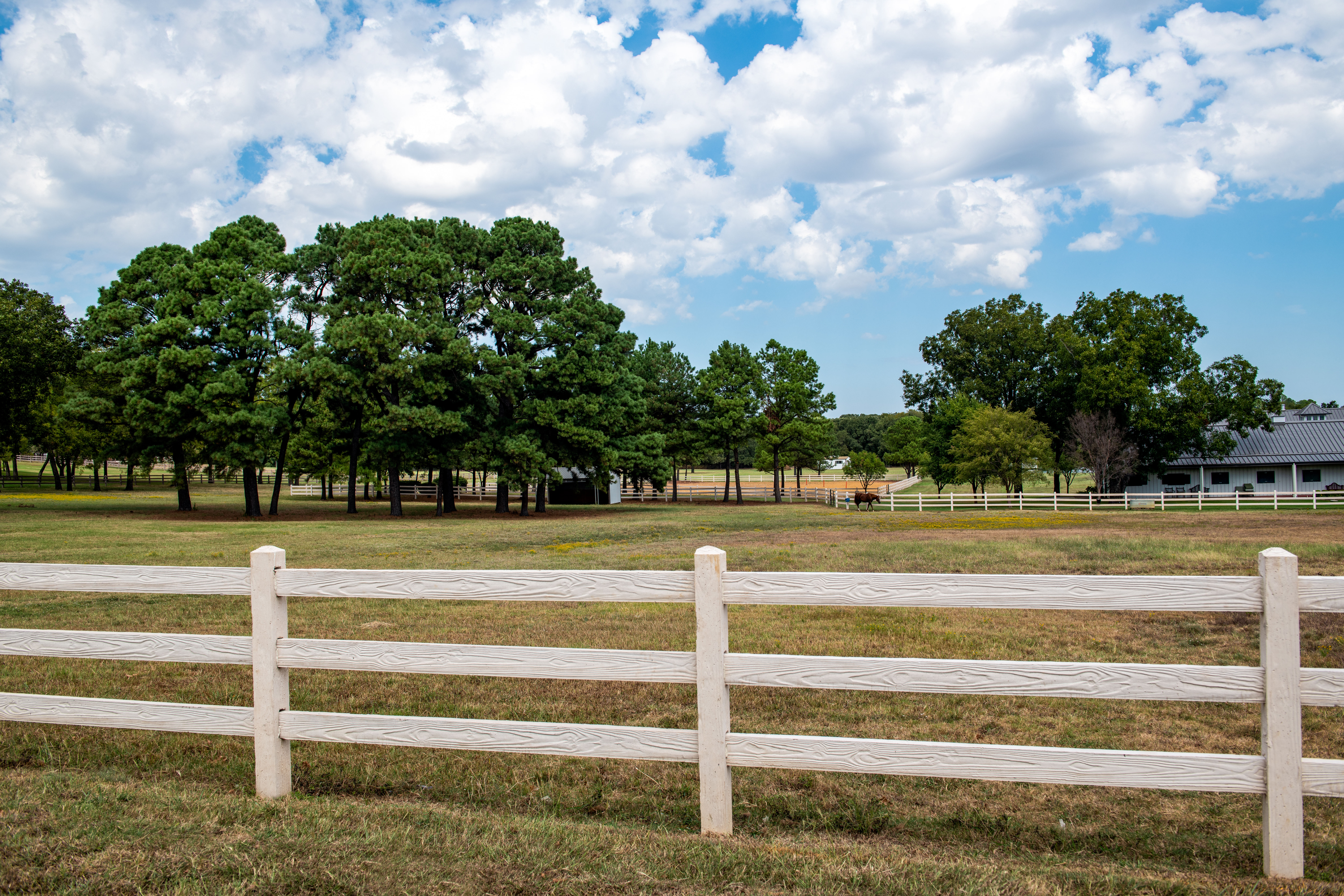 Superior Concrete Products Fence and Wall Projects Gallery - 3 Rail Fence