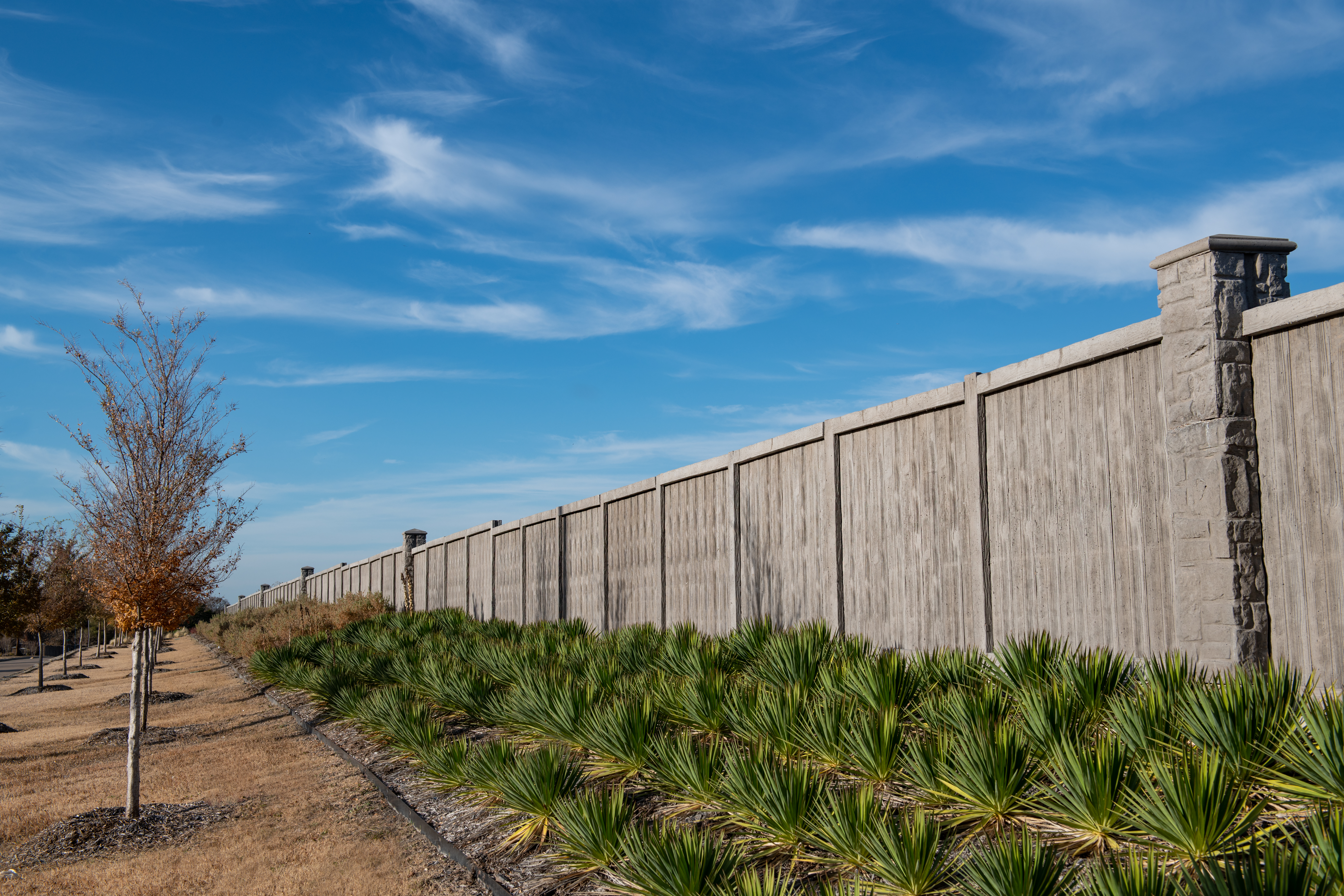 Superior Concrete Products Fence and Wall Projects Gallery - Superior Fence Vertical