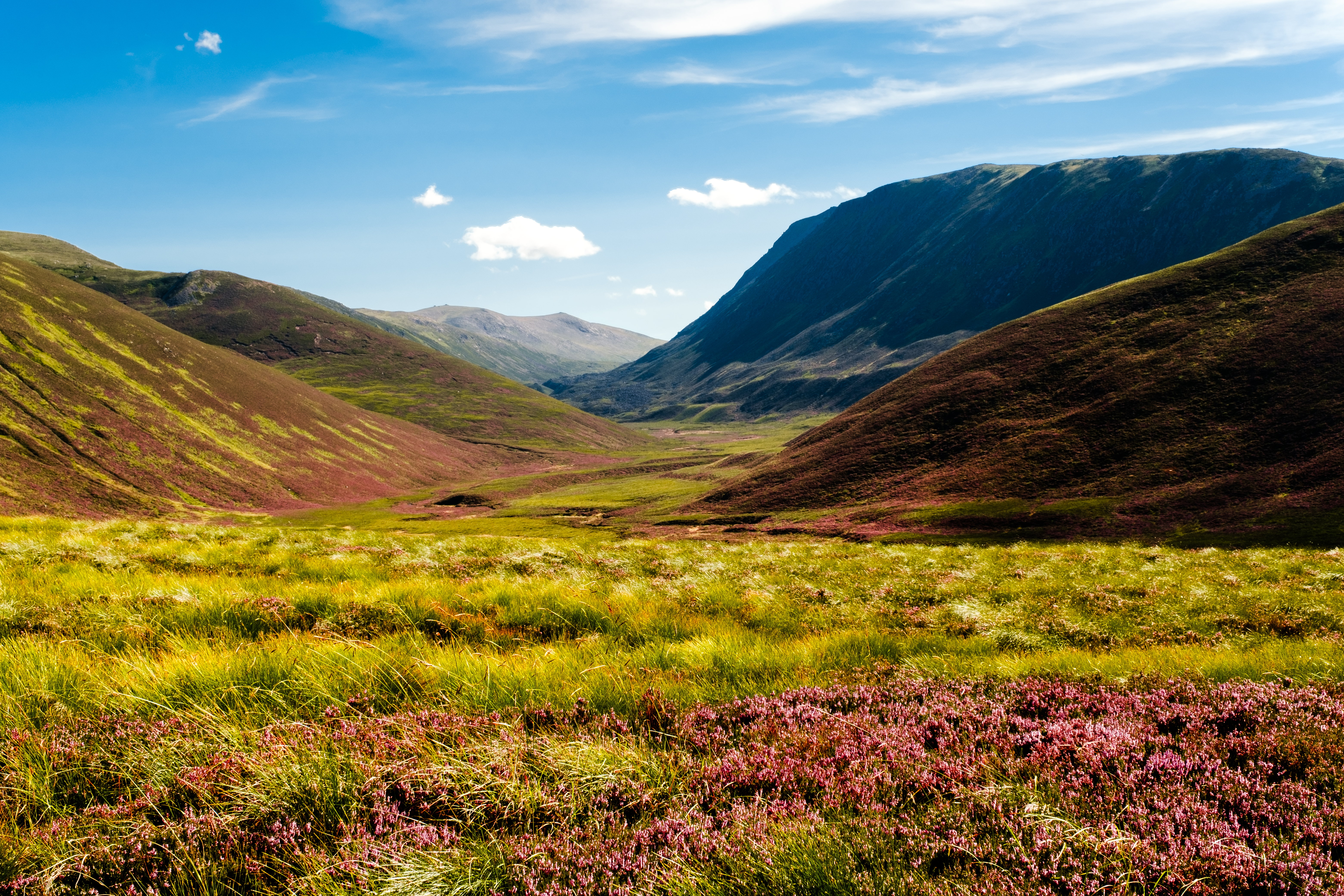 Schottland, Cairngroms-Nationalpark Berglandschaft im Cairngorms-Nationalpark