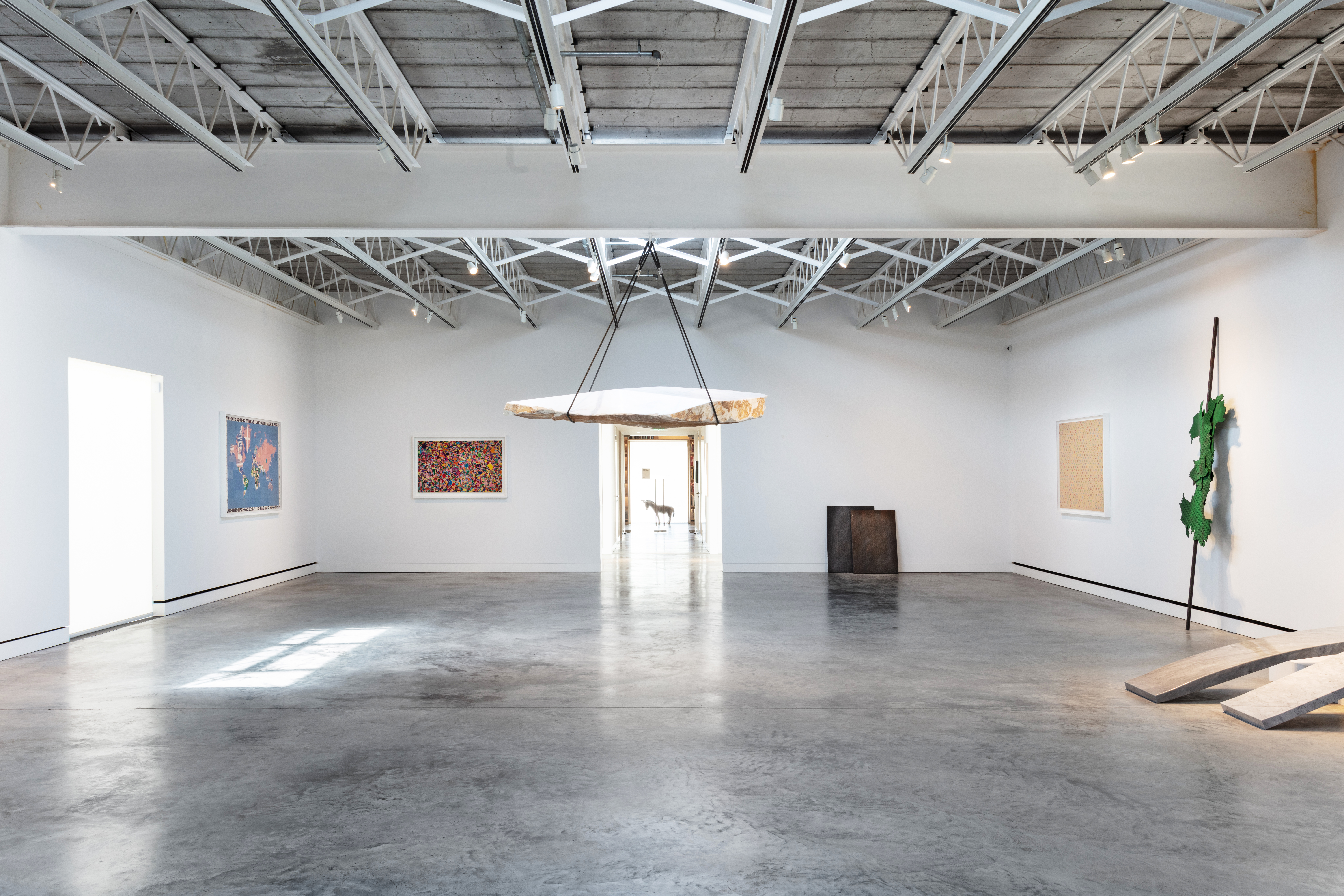 Installation view of the exhibition Arte Povera at Magazzino Italian Art, Cold Spring, New York. Photo by Marco Anelli/Tommaso Sacconi.