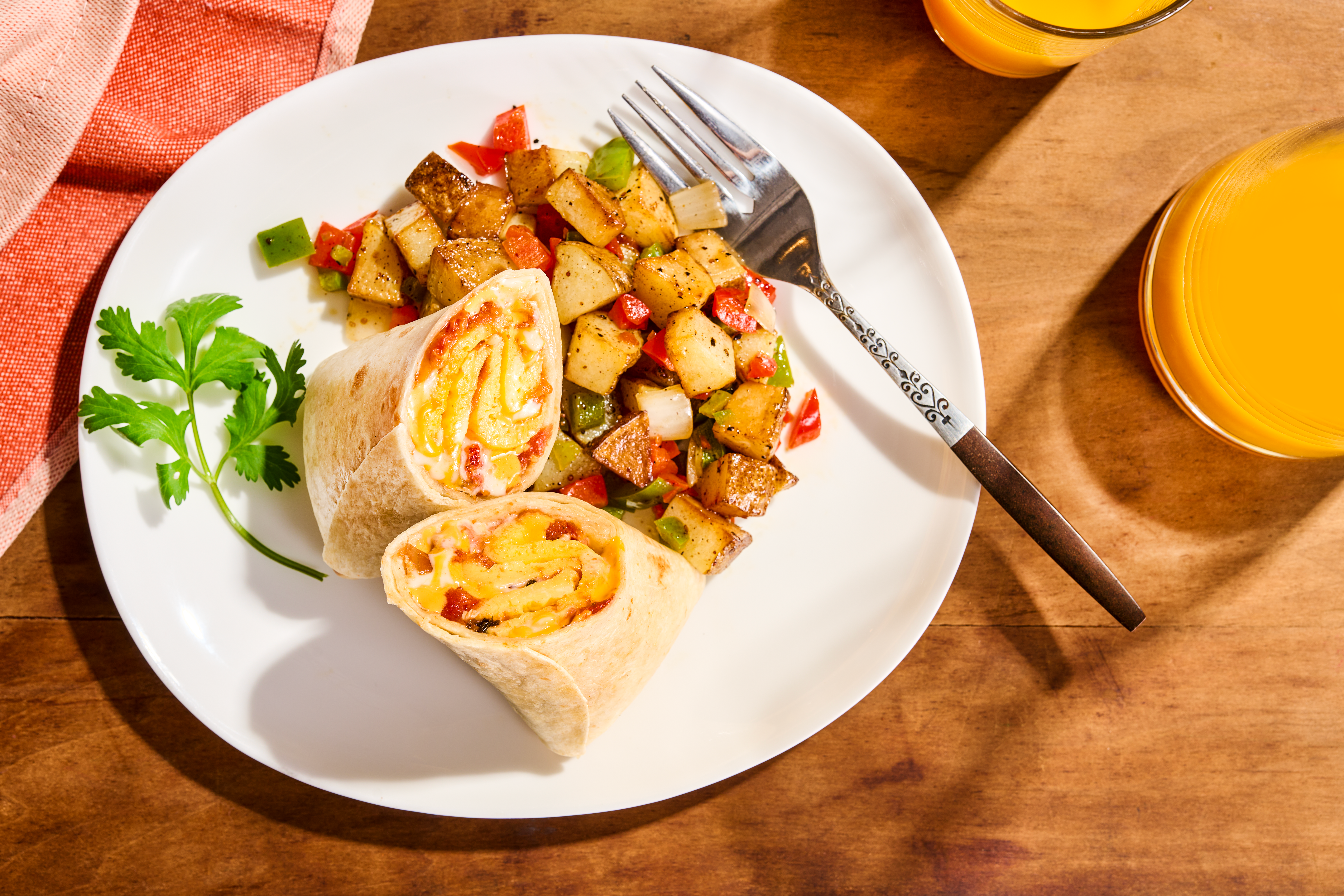 BREAKB Breakfast Burrito Packaging