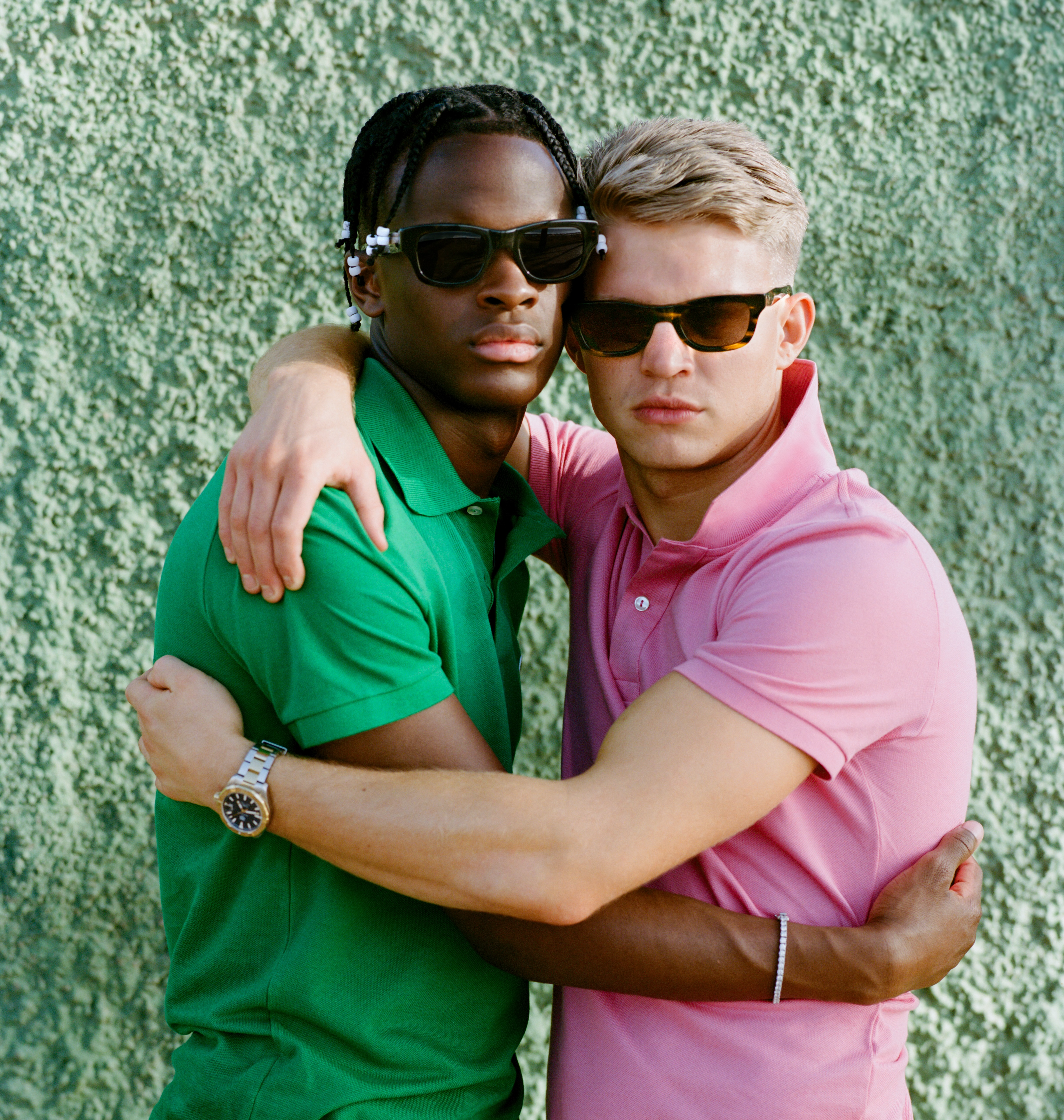 Miles & Joe hugging cropped