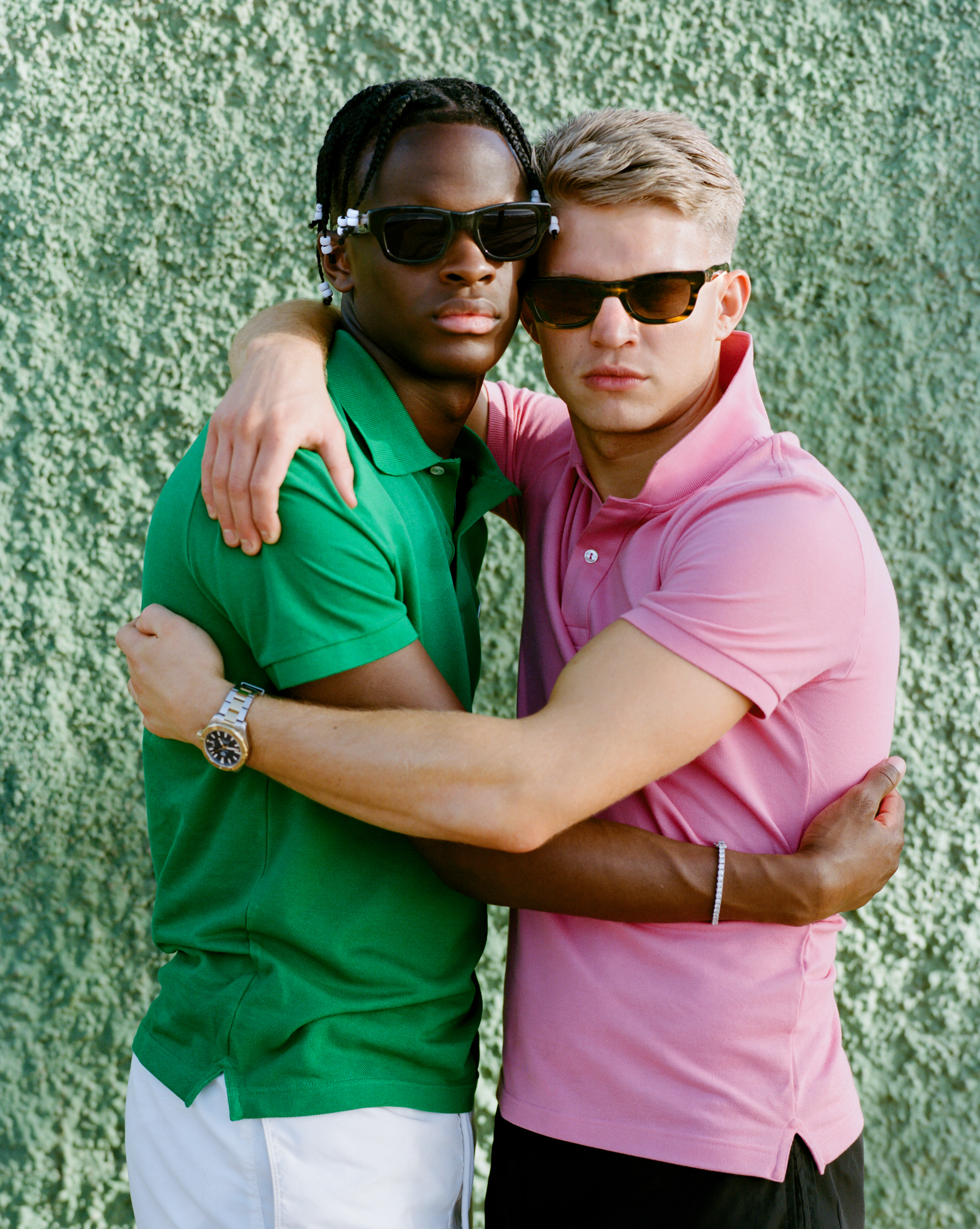 Miles & Joe hugging