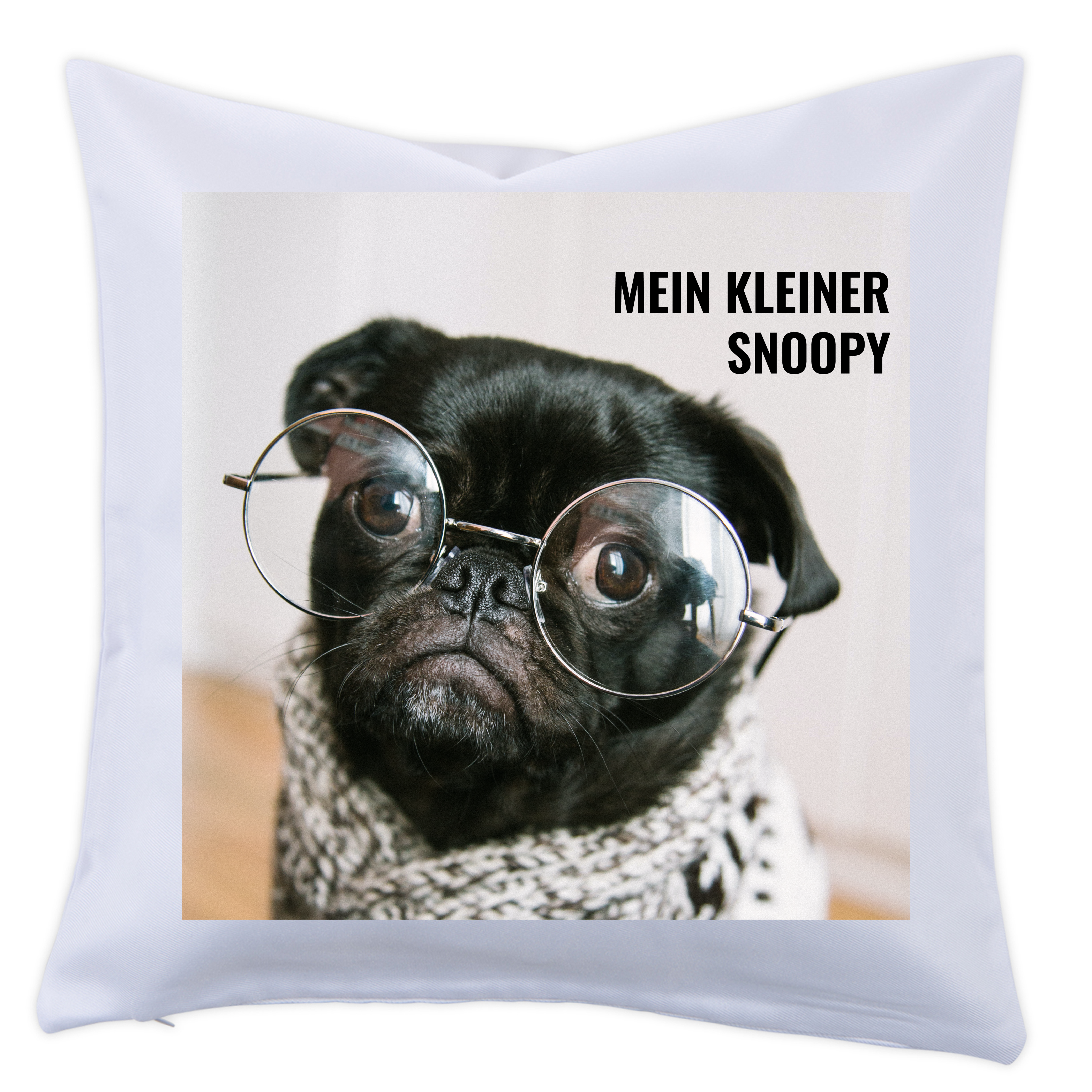 Bild mit schwarzem Text