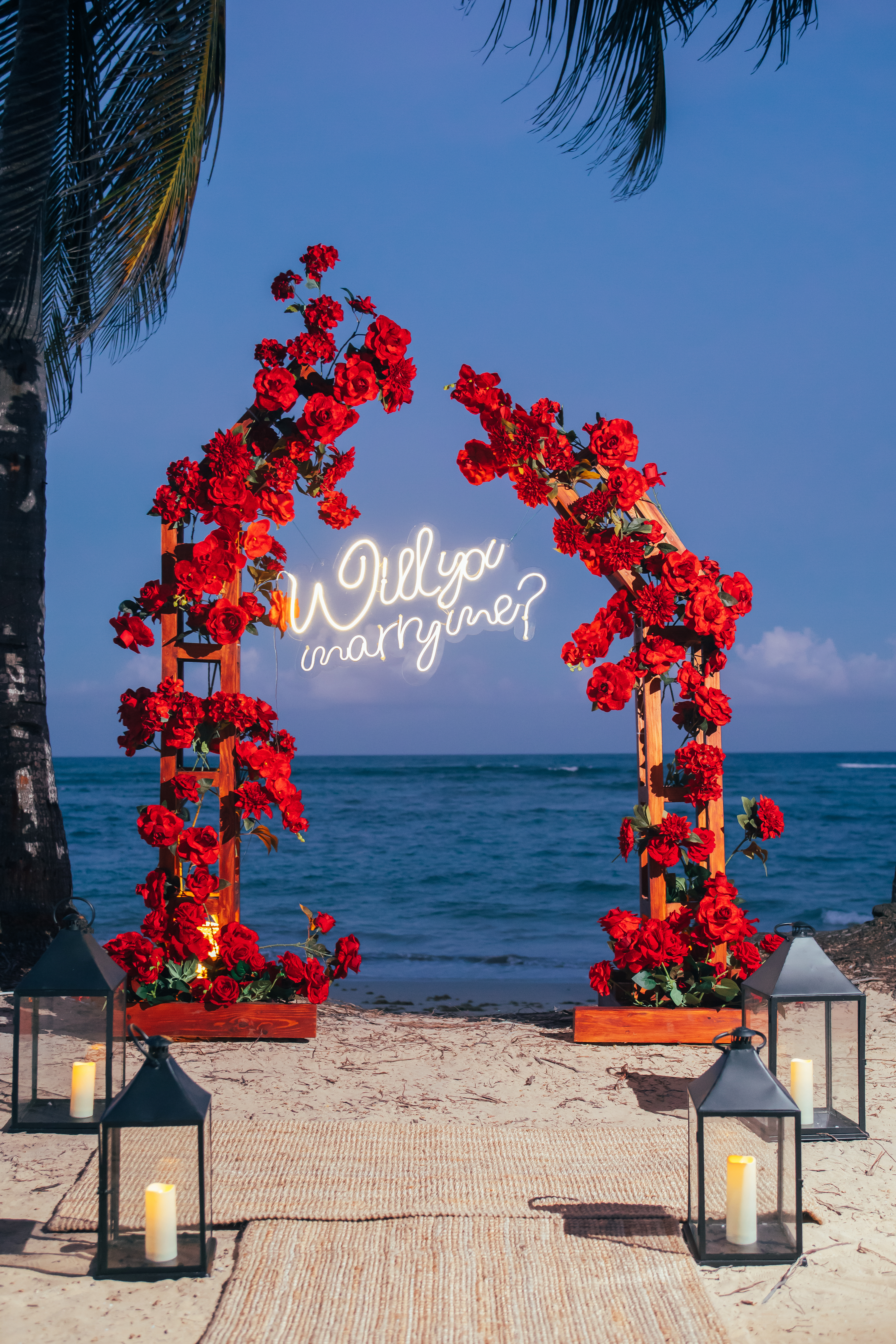 Amour Essence: detalhe da montagem 12 em uma praia privativa de Uvero Alto, Punta Cana.