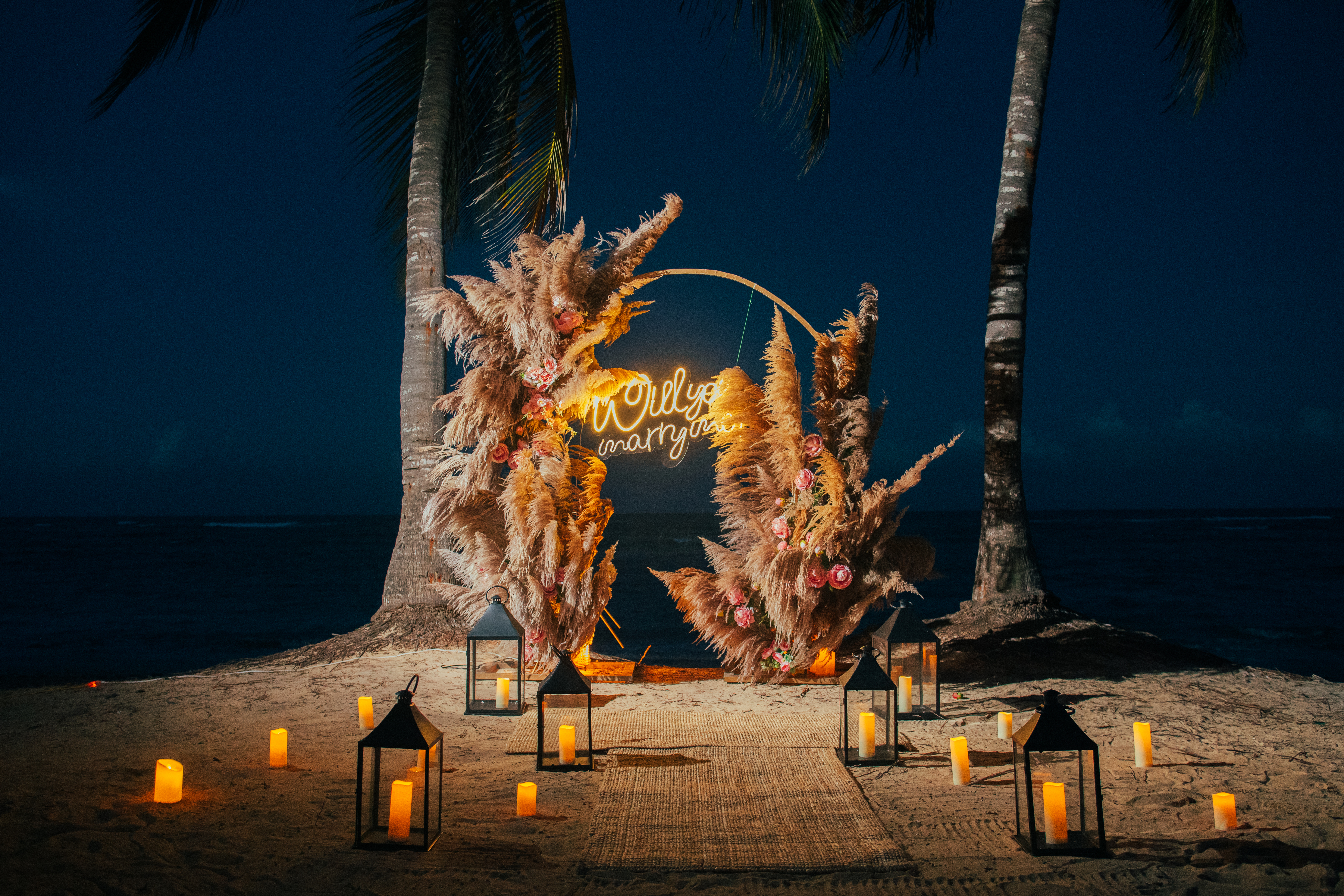 Golden Whisper : détail de l’installation 12 sur une plage privée d’Uvero Alto, Punta Cana.