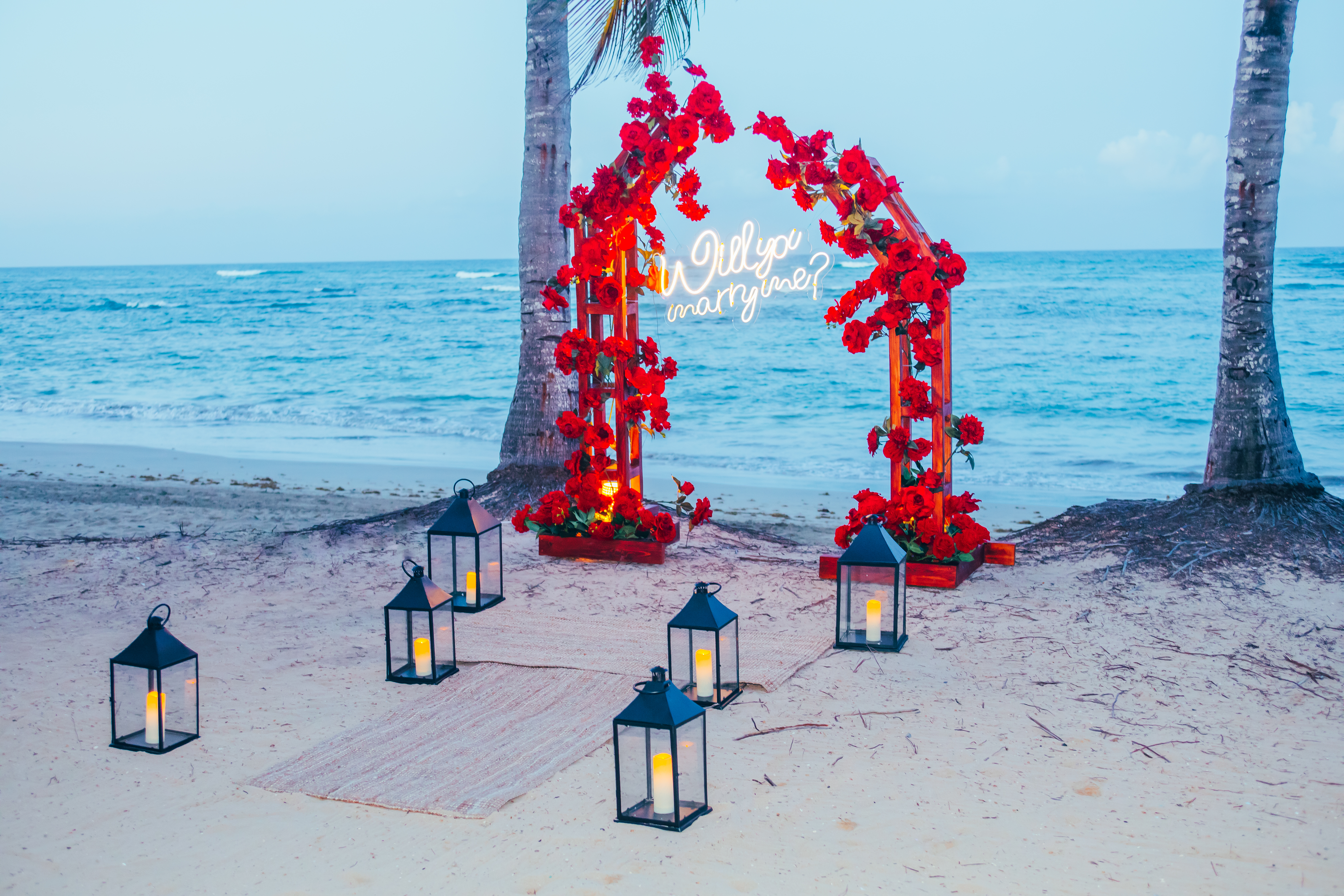 Amour Essence: detalhe da montagem 6 em uma praia privativa de Uvero Alto, Punta Cana.