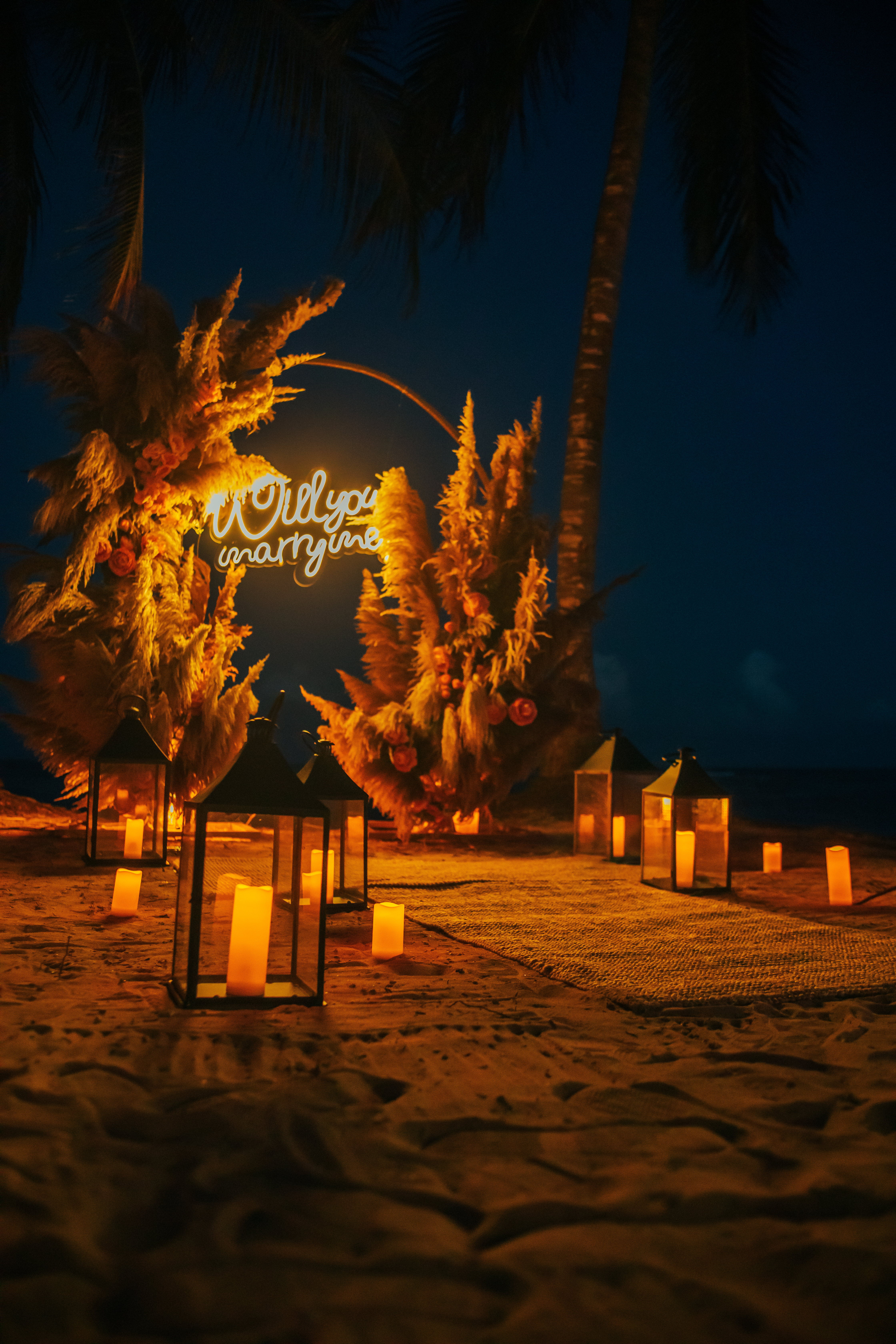 Golden Whisper : détail de l’installation 3 sur une plage privée d’Uvero Alto, Punta Cana.