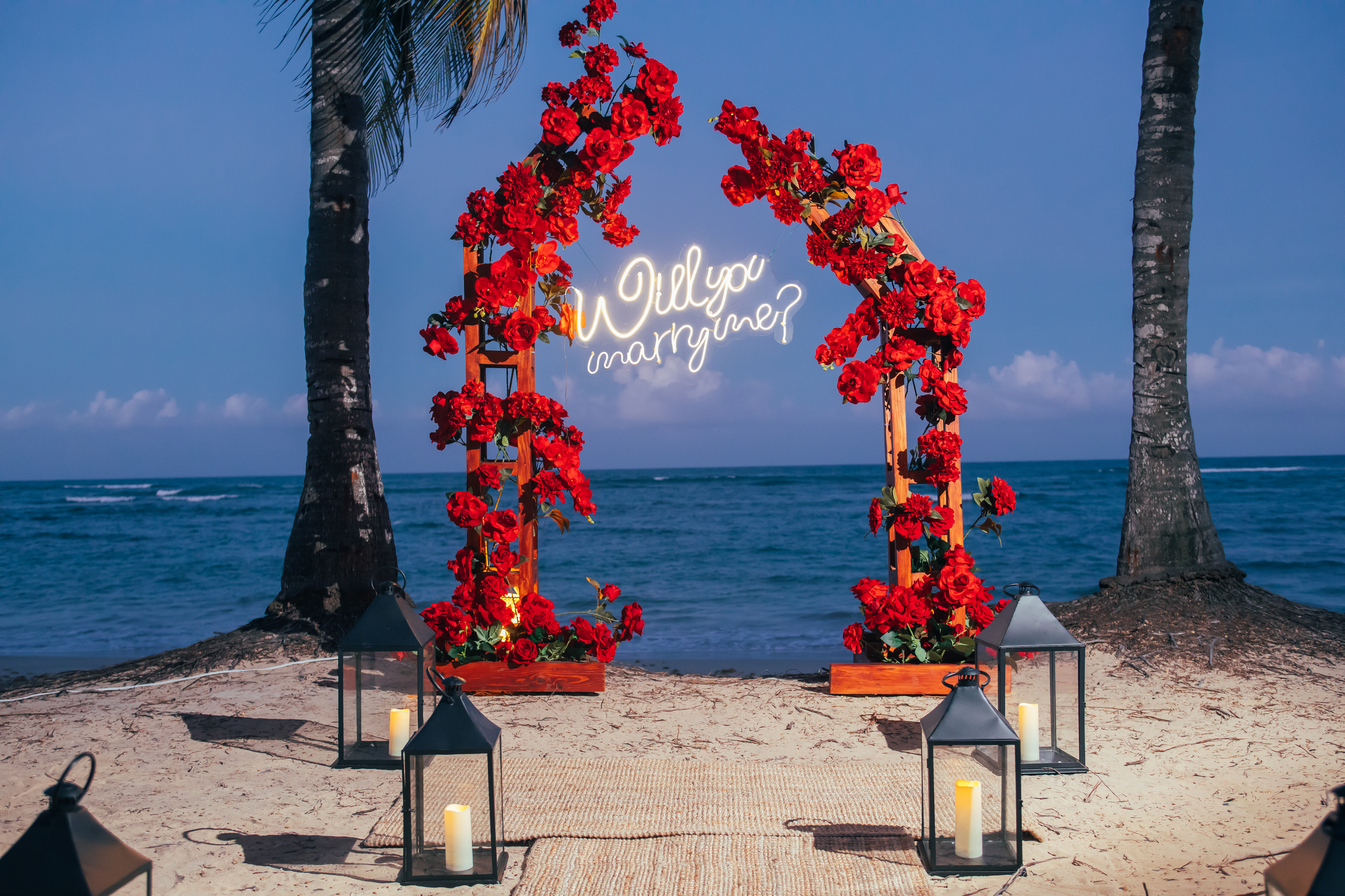 Amour Essence: detalhe da montagem 9 em uma praia privativa de Uvero Alto, Punta Cana.