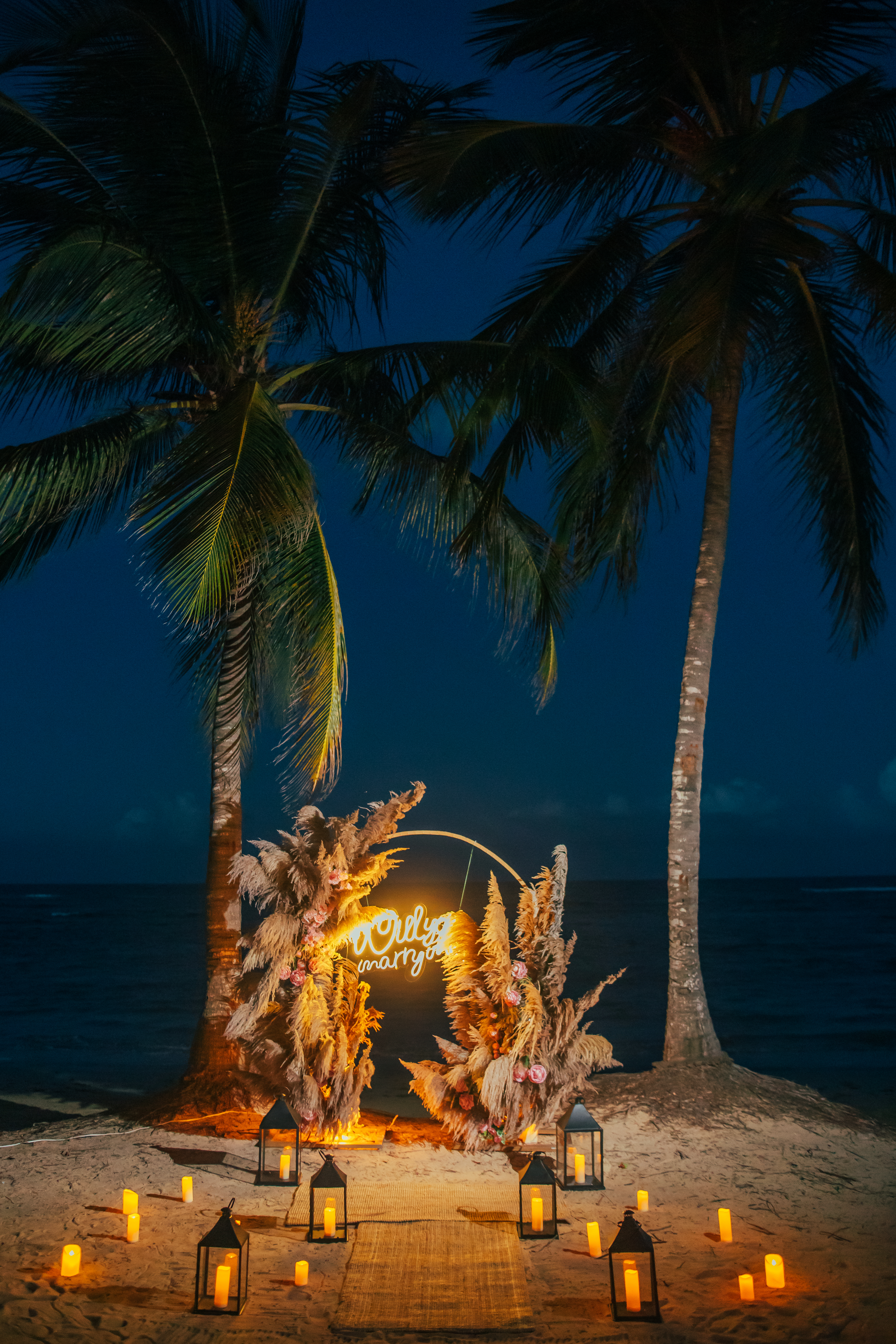 Golden Whisper : détail de l’installation 5 sur une plage privée d’Uvero Alto, Punta Cana.