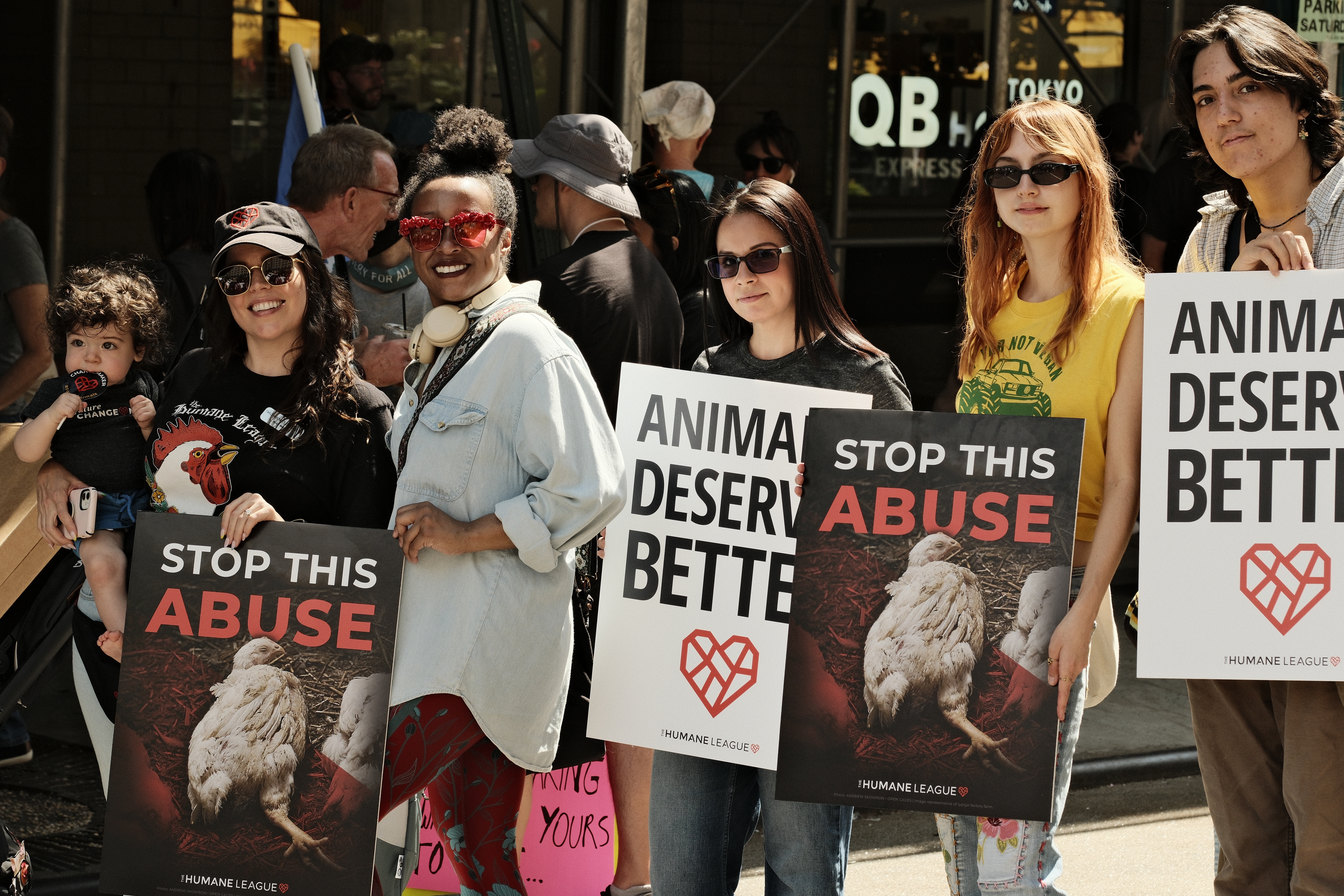 Raul Armas NYC Animal Liberation March 2023