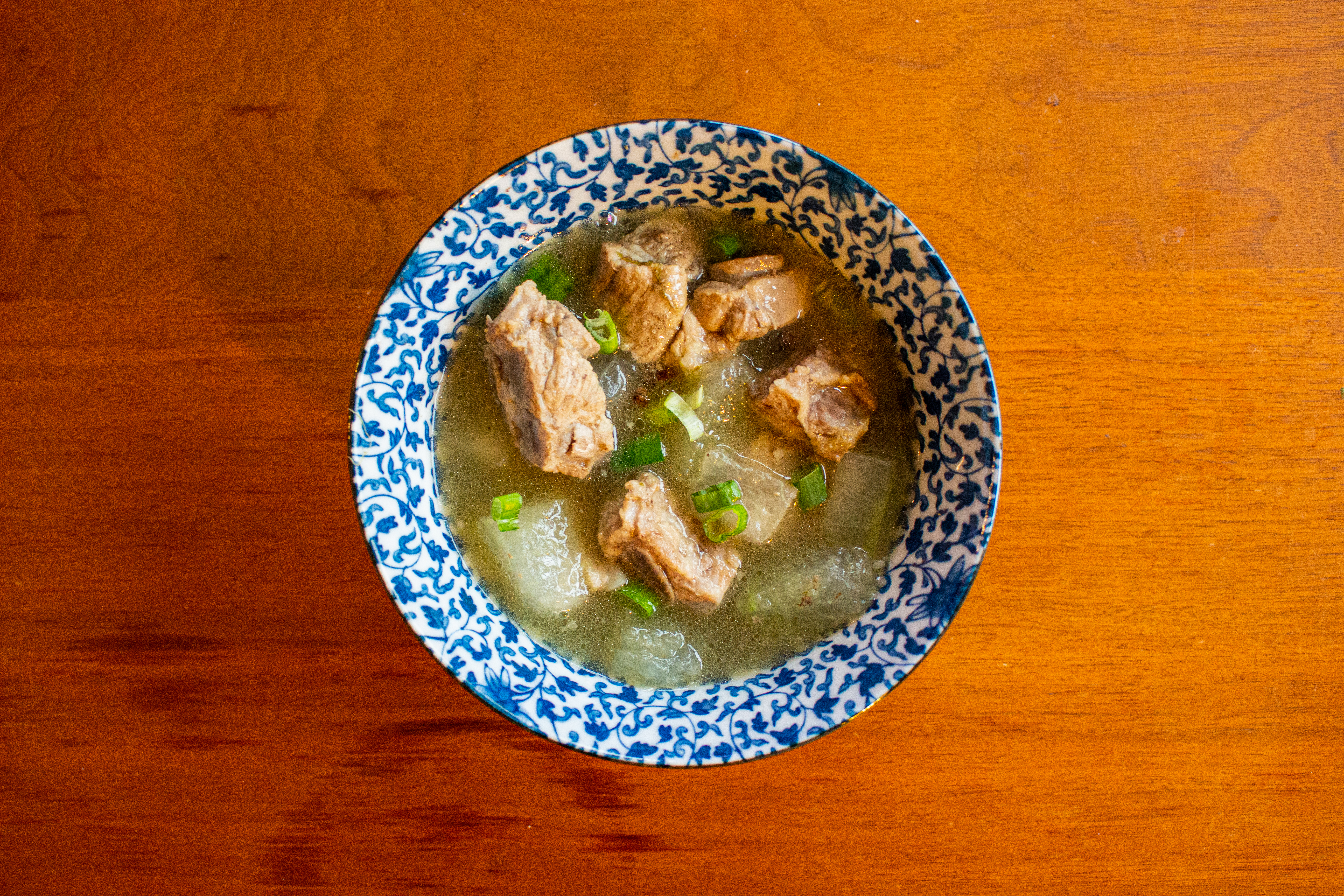Pork rib and wintermelon soup