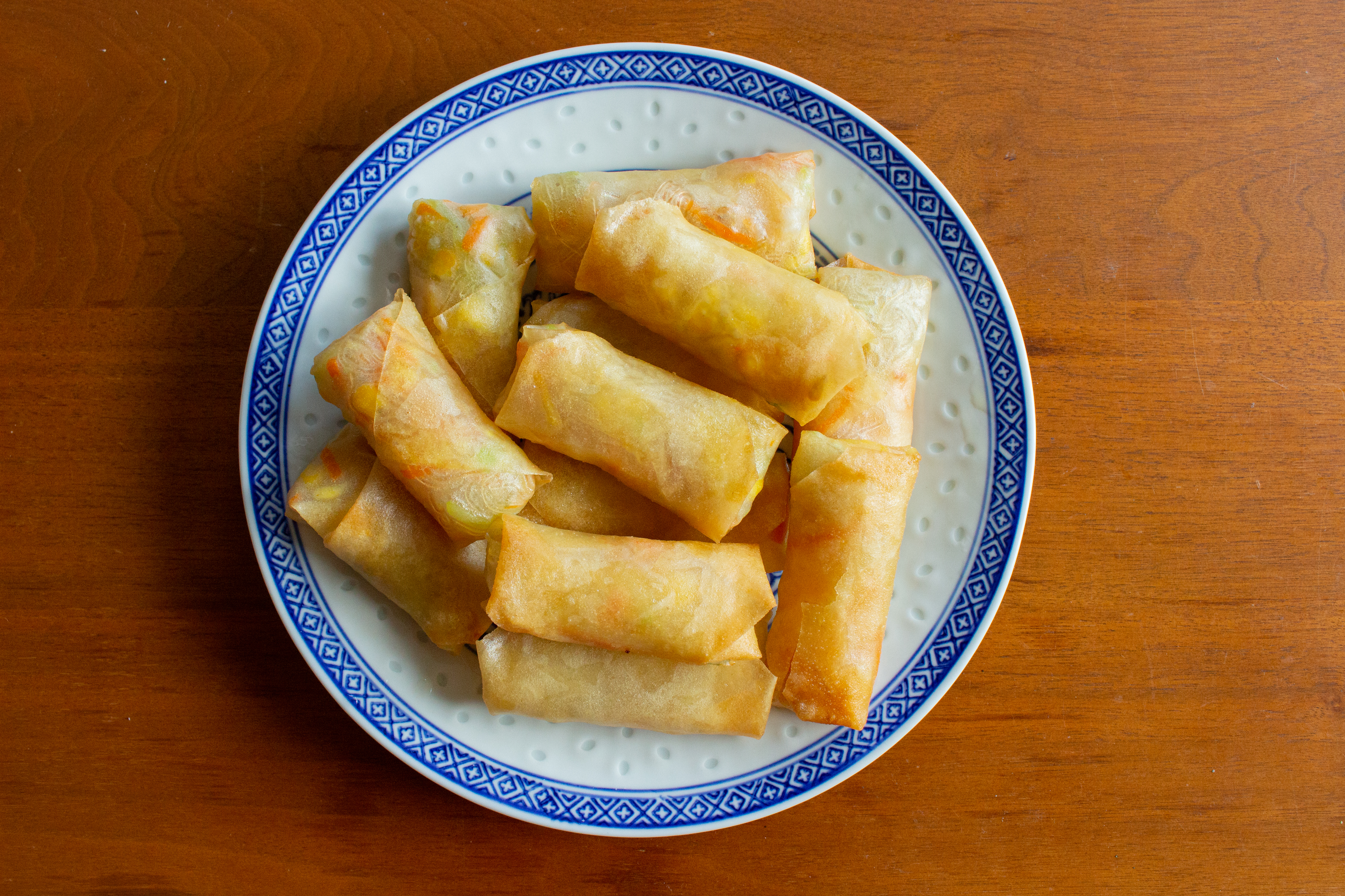 Chicken spring rolls