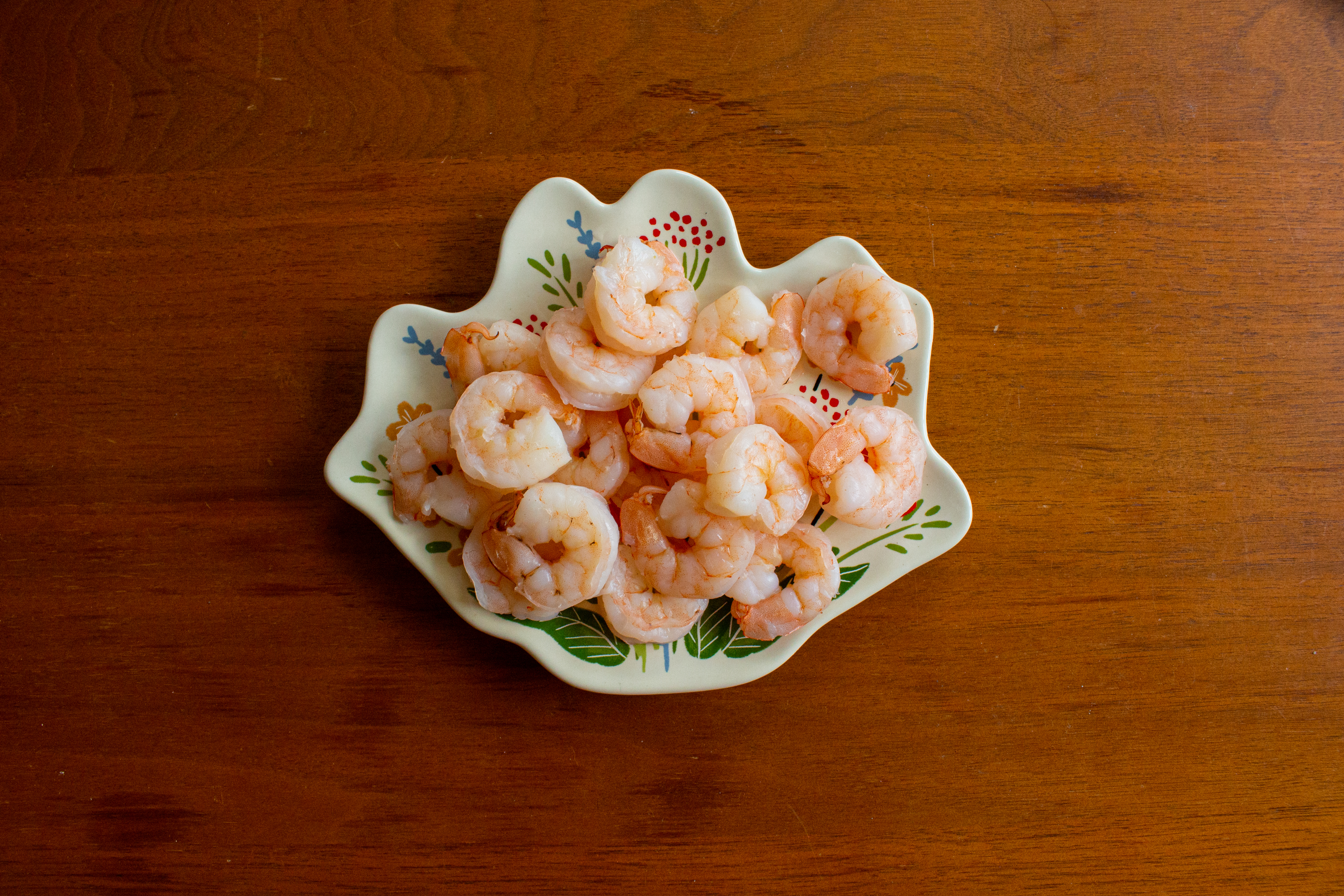 Boiled shrimp
