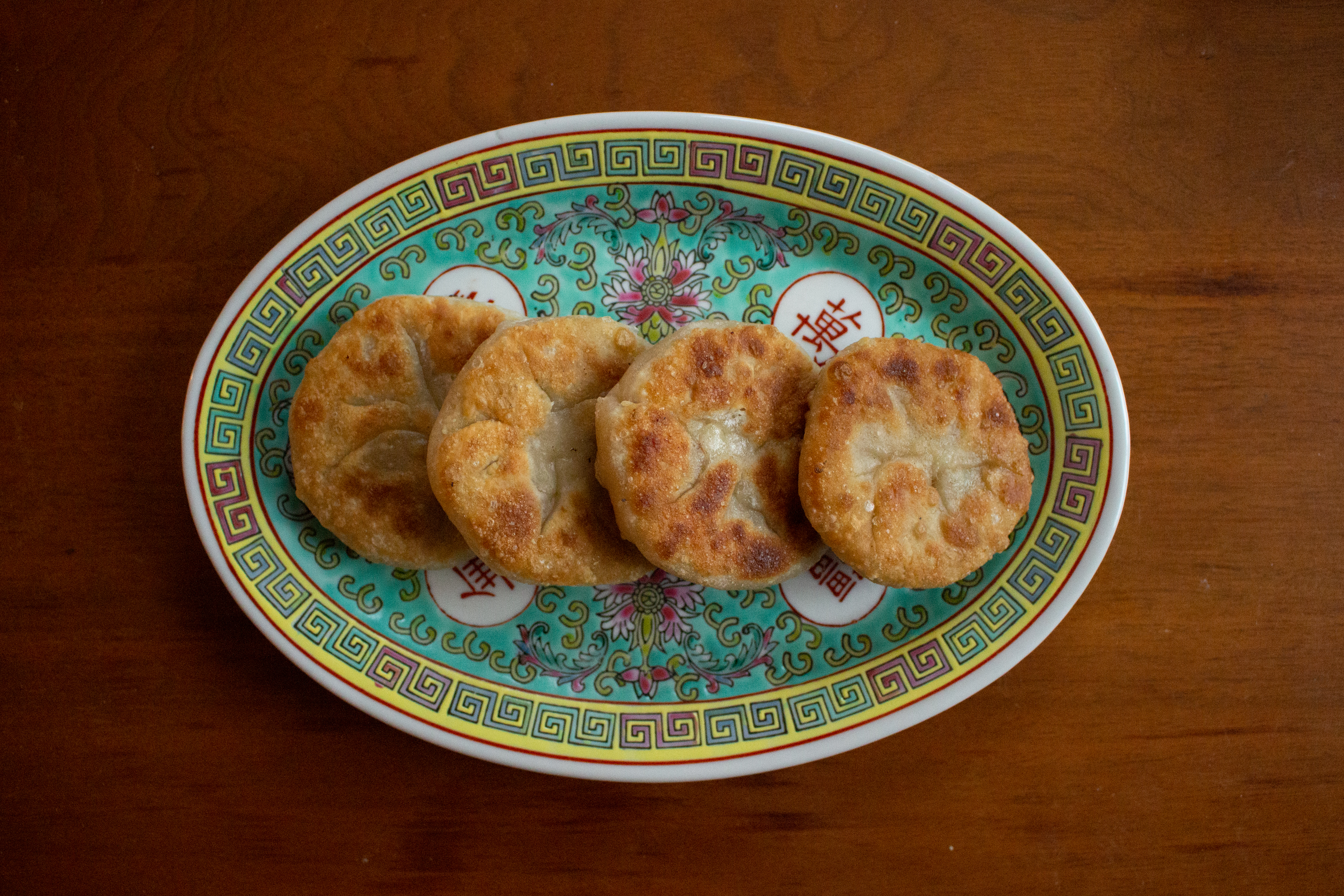 Fried Ground Beef Pancakes