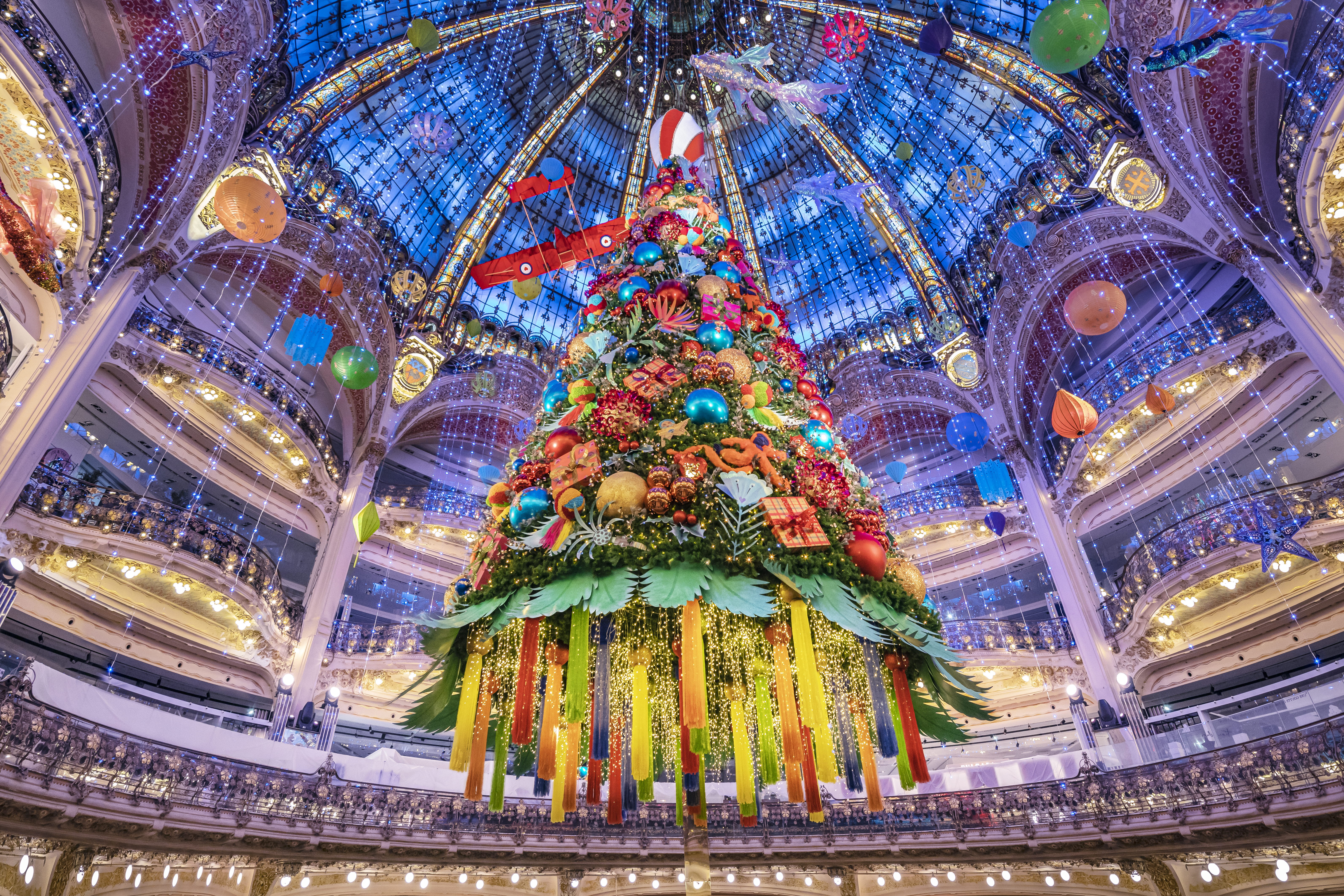 Galeries Lafayette christmas Dome Galeries Lafayette christmas Dome